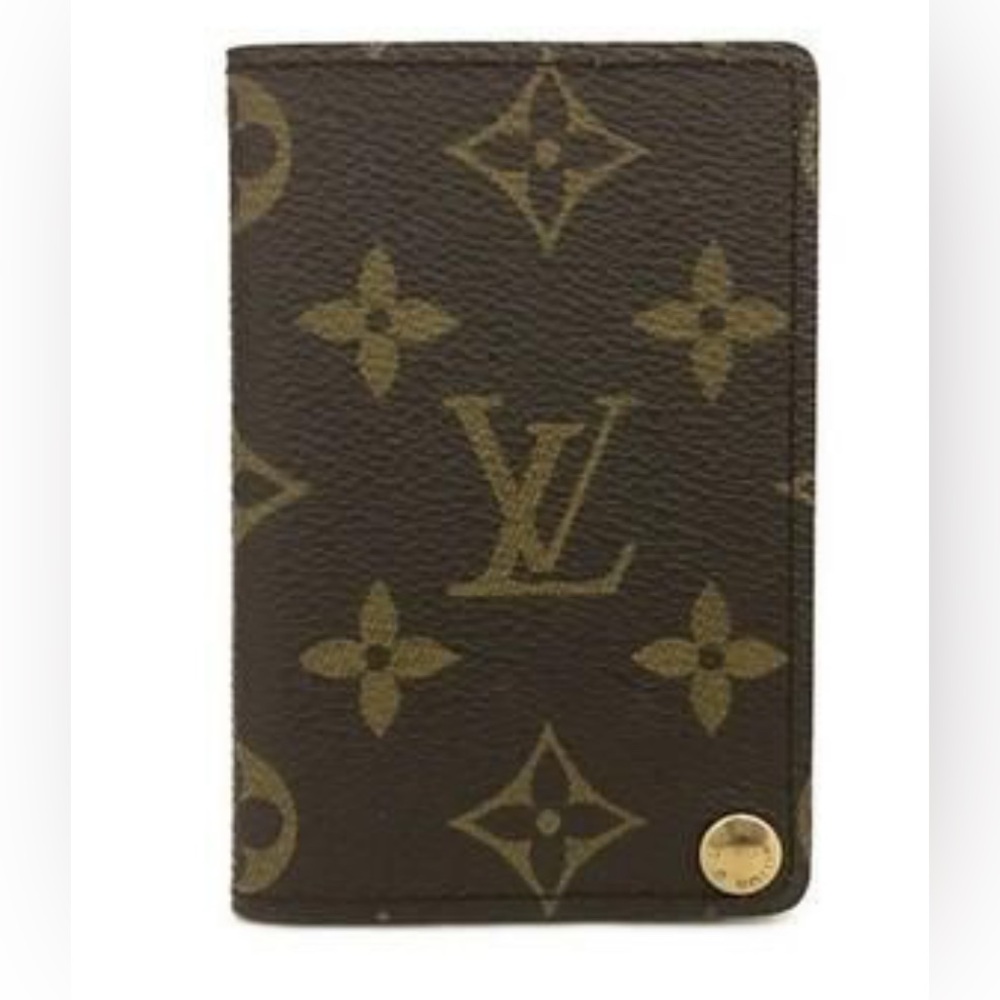 Louis Vuitton Monogram Porte Cartes Credit Pression Card Case